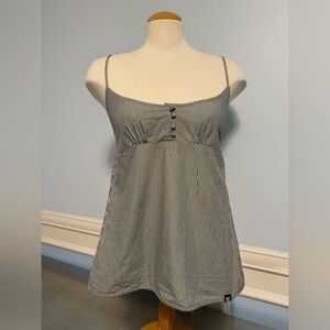 DC - striped cotton fitted camisole